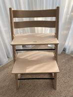 Stokke Tripp Trapp kinderstoel - white wash, Kinderen en Baby's, Kinderstoelen, Ophalen, Gebruikt, Meegroeistoel, Aanschuifbaar