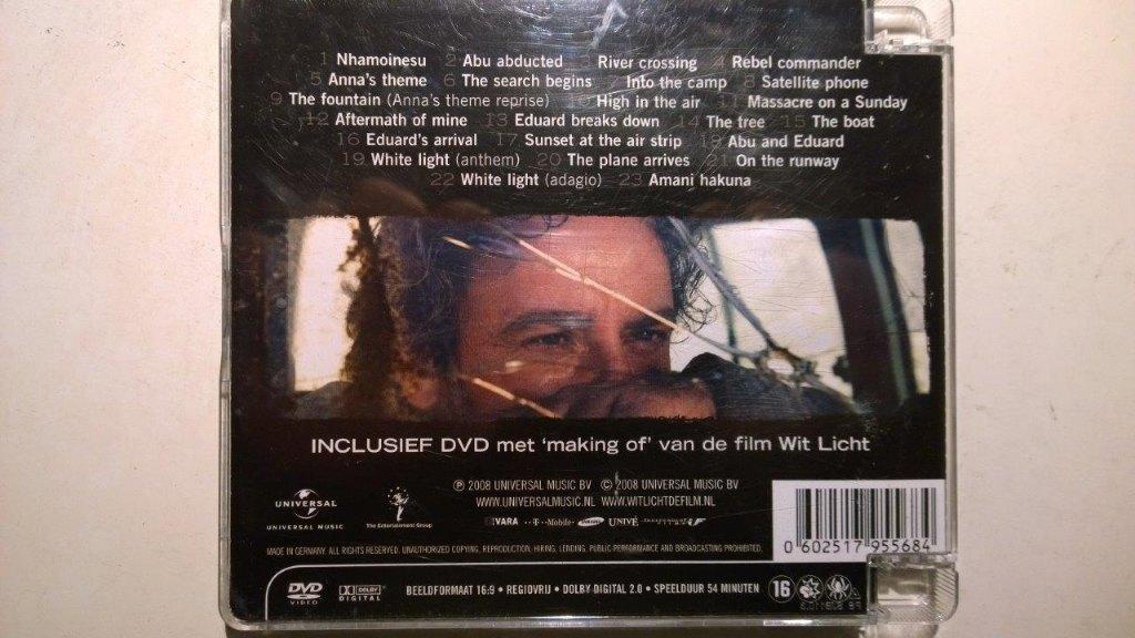 Marco Borsato - Wit Licht Soundtrack + DVD Making Of, Ophalen of Verzenden, Zo goed als nieuw