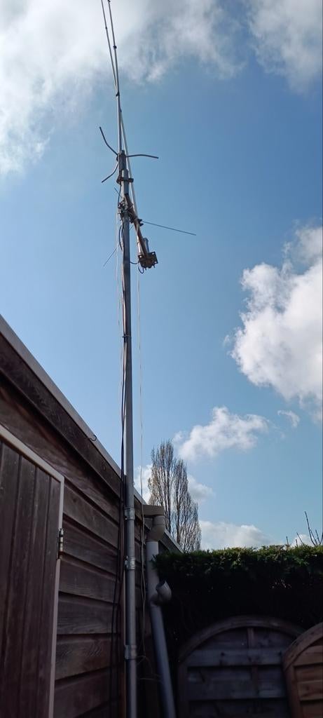 Zeer stevige antenne mast 5 meter, Telecommunicatie, Ophalen, Mast