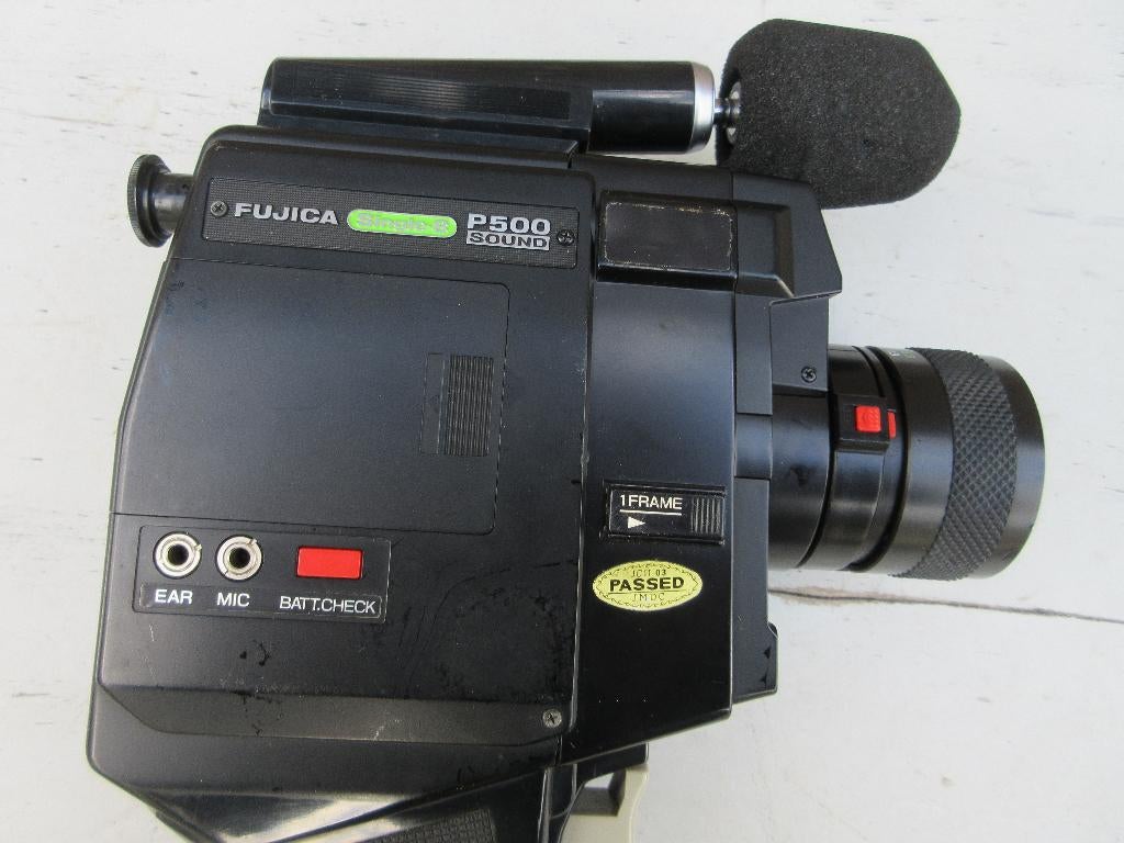 Vintage Fujica single-8 p500 sound camera, Ophalen of Verzenden, 8mm, Camera