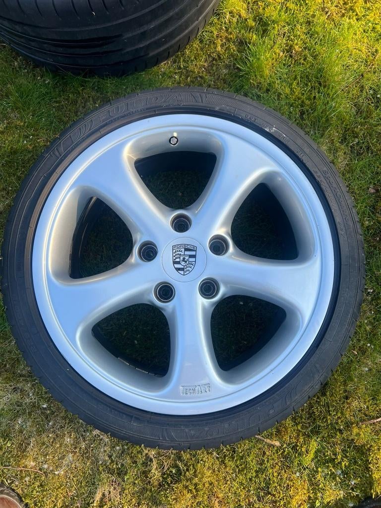 OEM 18 inch Techart Formula I Velgen (BBS) - Porsche 911/996, Auto-onderdelen, Banden en Velgen, Ophalen, 18 inch, Gebruikt, Velg(en)