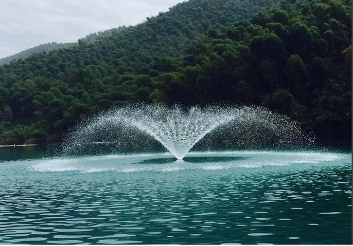 Vijverbeluchter/ fontein, voor grote en zèèr grote vijver, Tuin en Terras, Vijvers, Nieuw, Ophalen of Verzenden