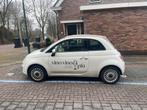 Fiat 500C cabriolet wit 2012, 31 €/maand, Cabriolet, Wit, Bruin