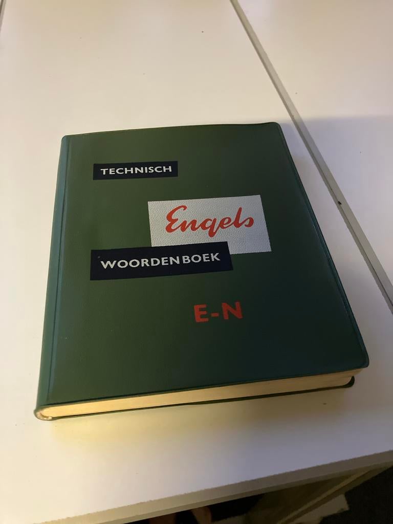 Technisch Engels Woordenboek E-N (Deel 1), Boeken, Ophalen, Gelezen, Overige uitgevers, Engels