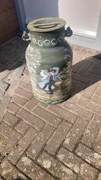 Beschilderde aluminium melkbus 50 cm hoog, Ophalen, Gebruikt