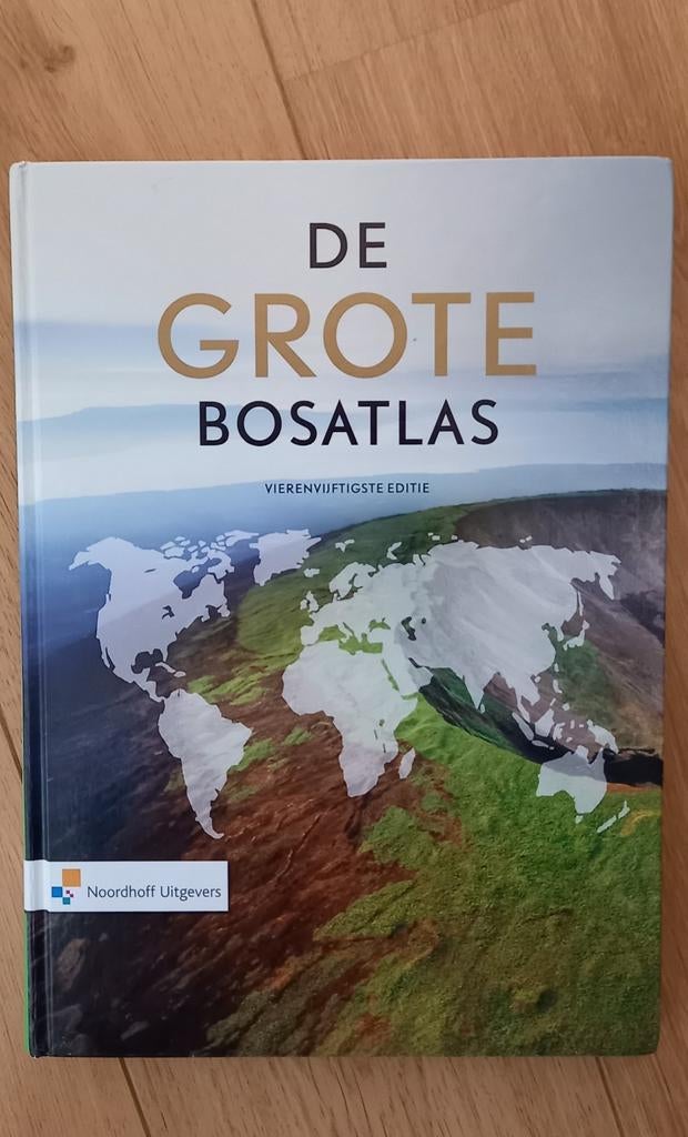 De Grote Bosatlas 54e editie, Boeken, Atlassen en Landkaarten, Ophalen of Verzenden, Zo goed als nieuw, Bosatlas