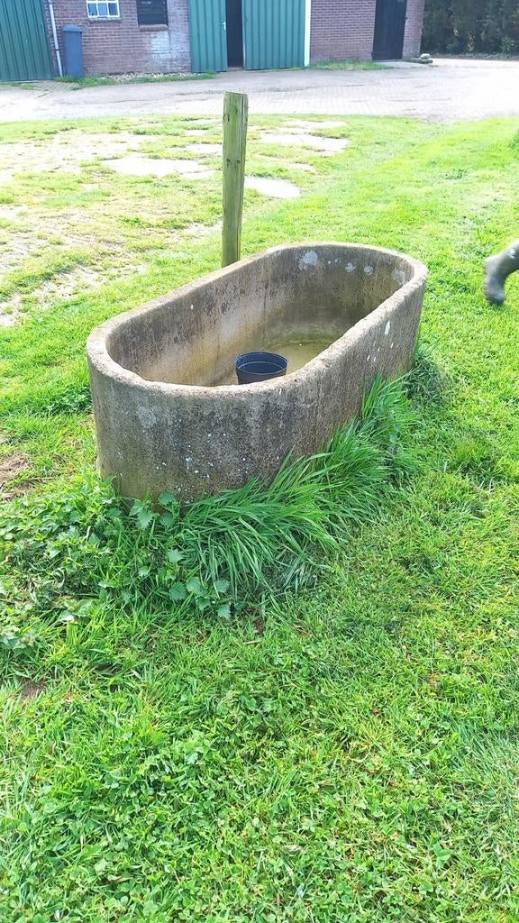 beton waterbak plantenbak, Tuin en Terras, Ophalen, Rond