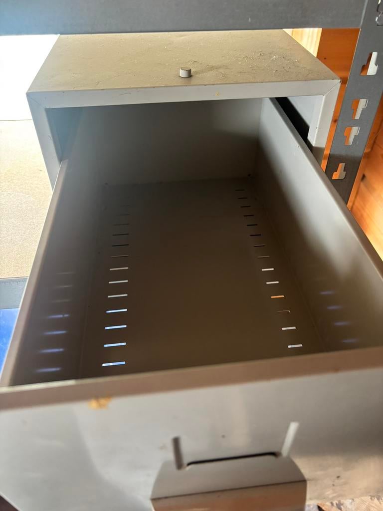 Archief lade, Minder dan 50 cm, Ophalen of Verzenden, Minder dan 100 cm, Metaal