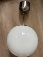 Mooie witte bol lamp, Ophalen, Zo goed als nieuw, Glas