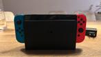 Nintendo switch+accessoires, Ophalen of Verzenden, Zo goed als nieuw, Met 2 controllers, Switch Original