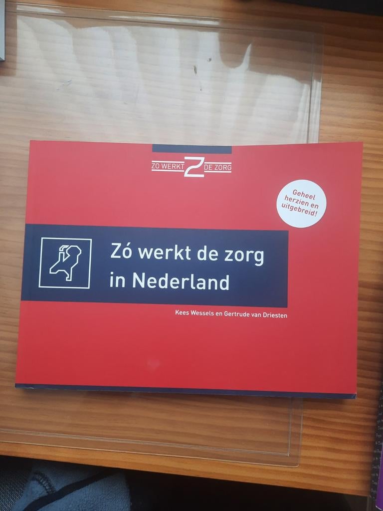 Boek: Zo werkt de zorg in Nederland - Zo goed als nieuw, Ophalen of Verzenden, Zo goed als nieuw, Overige typen, Kees Wessels en Gertrude van Driesten