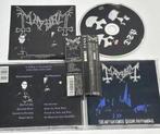 Mayhem ‎– De Mysteriis Dom. Sathanas cd Japan press with obi, Verzenden, Zo goed als nieuw