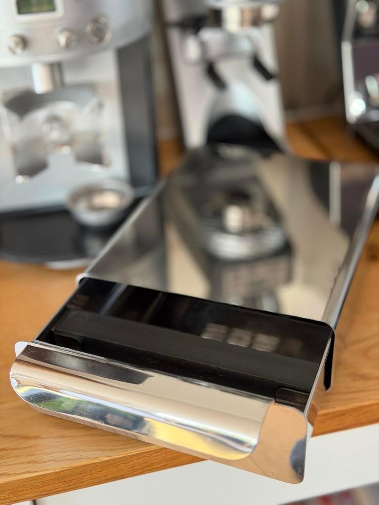 Koffie afklopbak RVS - Zo goed als nieuw Ca 20 x 25 x 6,5cm, Ophalen, Zo goed als nieuw, Overige merken, Barista-accessoire