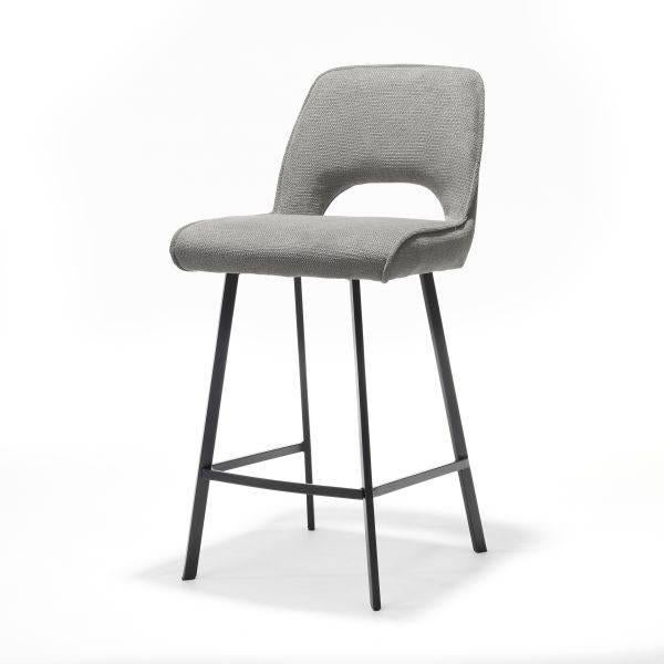 Barkruk Jody stof aragon grijs | Webshop