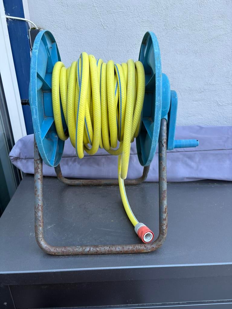 Tuinslanghaspel, Tuin en Terras, Tuinslangen, Ophalen, Gebruikt, Tuinslanghaspel