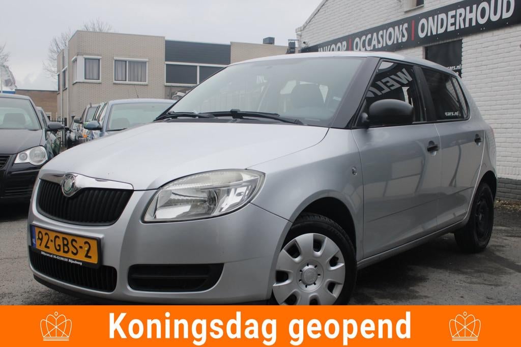 Skoda Fabia 1.2 Classic, Auto's, Skoda, Voorwielaandrijving, Stof, Zwart, Airbags