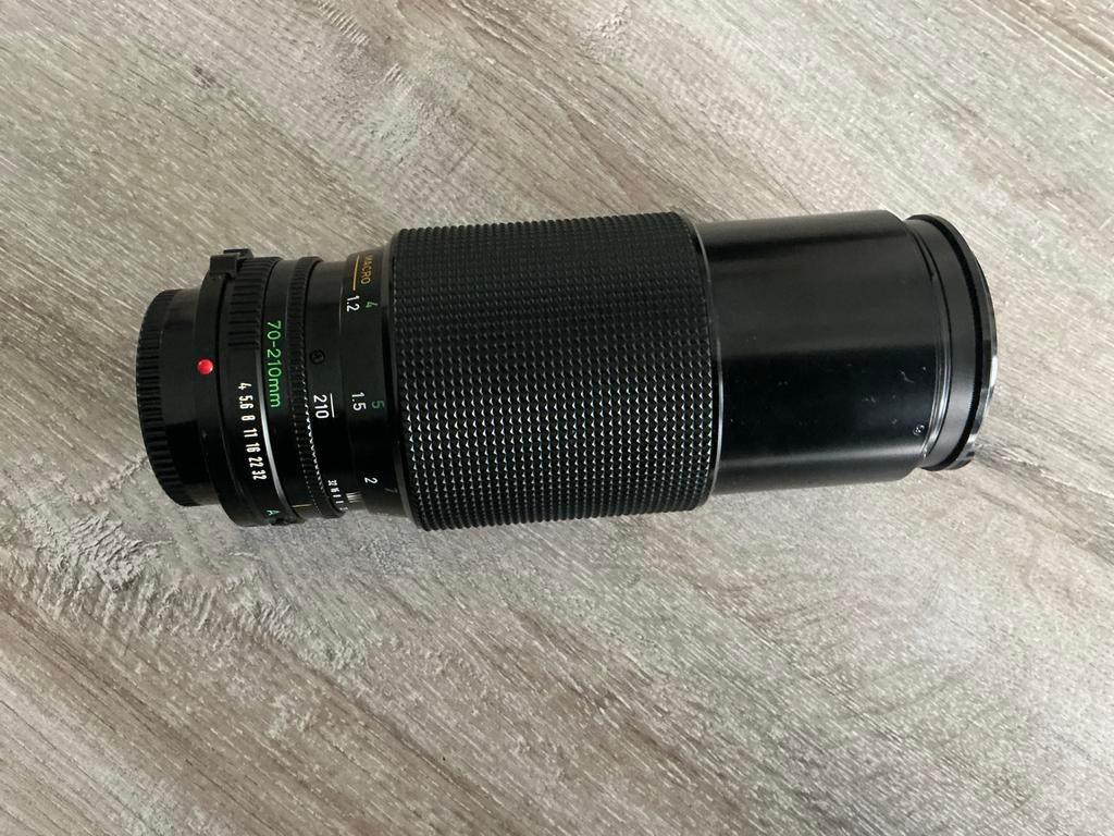 Canon FD 70-210mm f/4 Zoomlens - Vintage Telelens, Audio, Tv en Foto, Fotografie | Lenzen en Objectieven, Ophalen of Verzenden