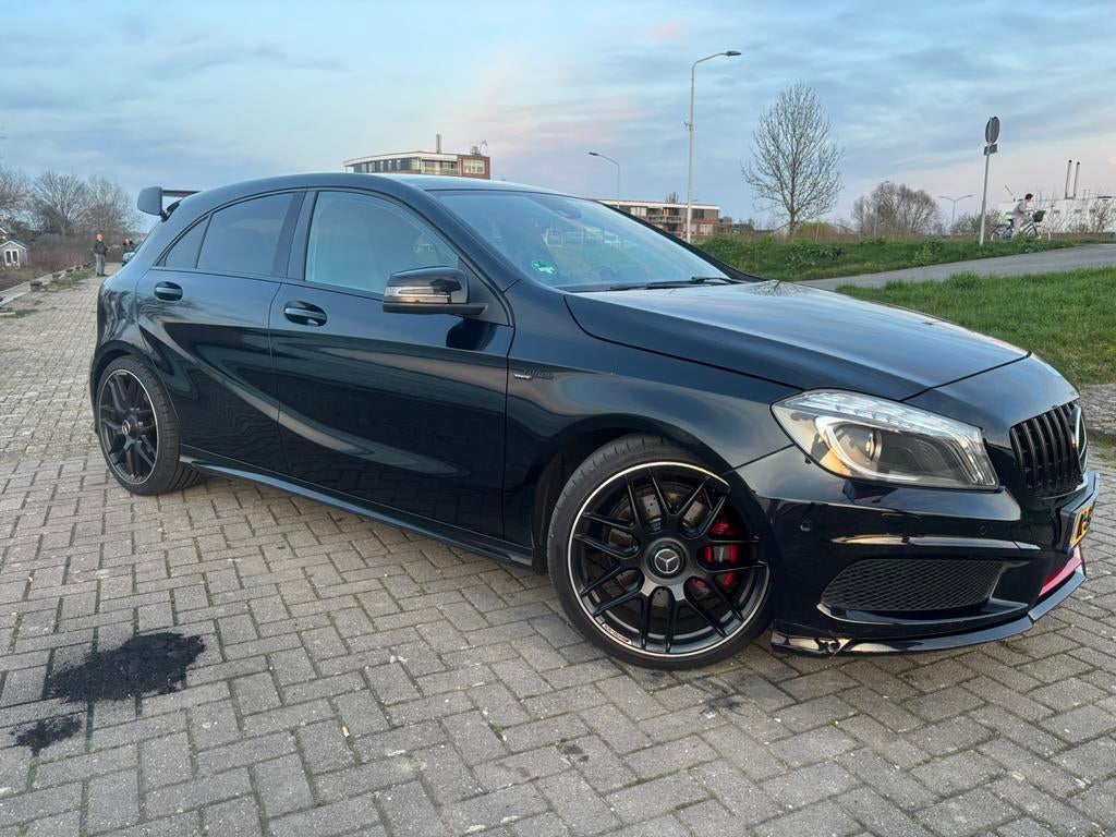 Mercedes-Benz A-Klasse A250 2.0 Sport Aut7 2014 4-matic, Auto's, Automaat, 15 km/l, Zwart, 4 cilinders