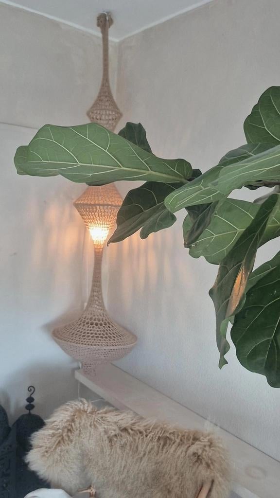 Unieke handgemaakte lamp uit Marrakech, Ophalen of Verzenden