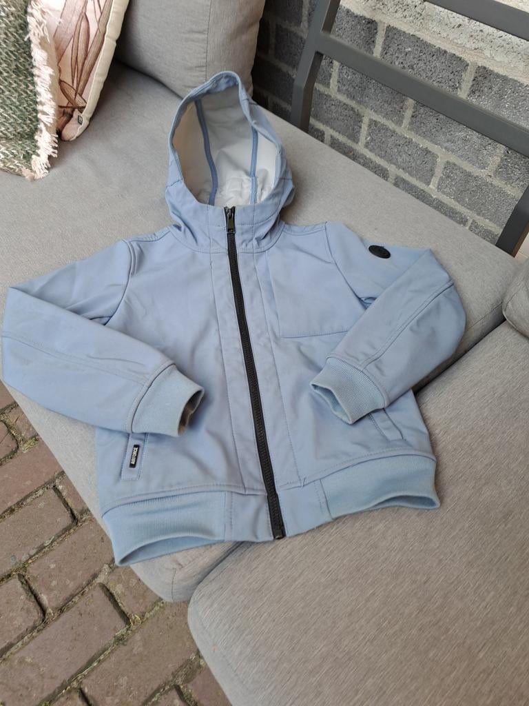 Airforce zomerjas voor jongens - Lichtblauw, maat 128, Ophalen of Verzenden, Zo goed als nieuw, Airforce, Jongen