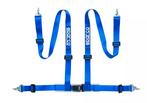 Sparco Club H4 4-punts gordel Blauw zwart rood, Auto diversen, Tuning en Styling, Ophalen of Verzenden