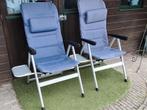 2 A.N.W.B  Standen Stoelen met uitschuif plateau, Ophalen of Verzenden, Campingstoel