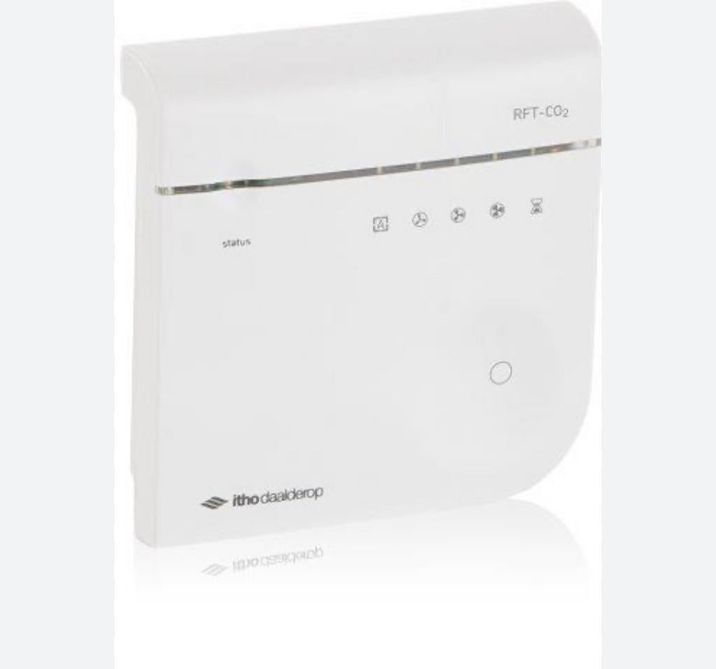Itho daalderop co2 melder, Ophalen of Verzenden, Zo goed als nieuw, Detector, Sensor of Melder