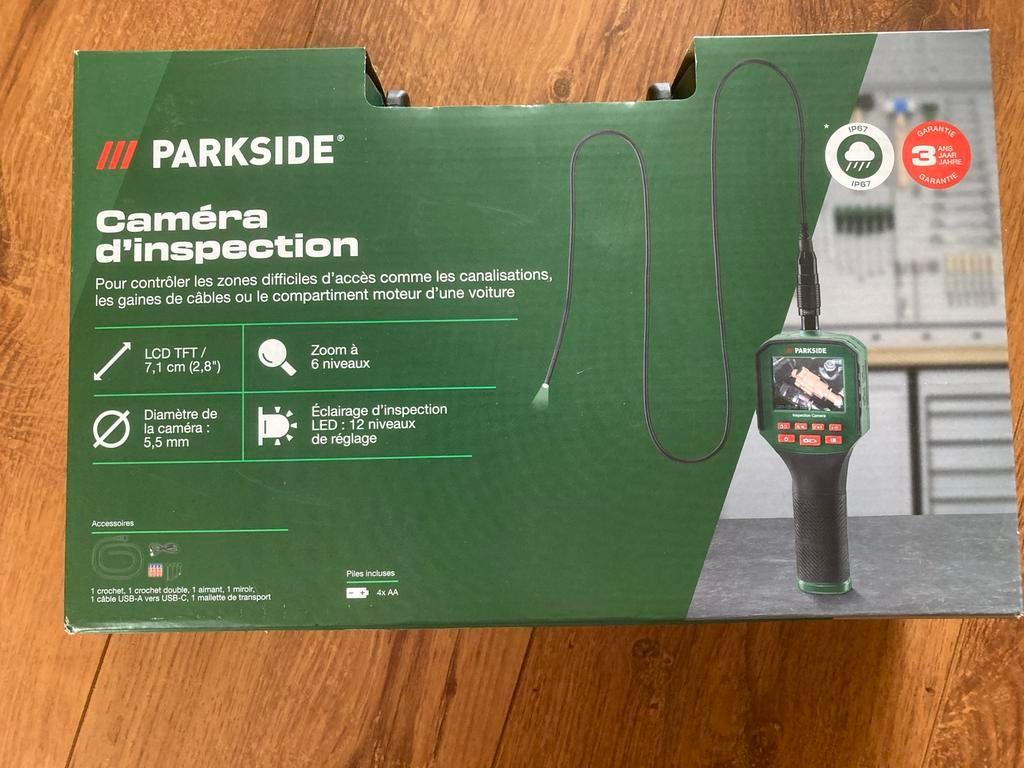 Parkside inspectiecamera, Ophalen of Verzenden, Nieuw