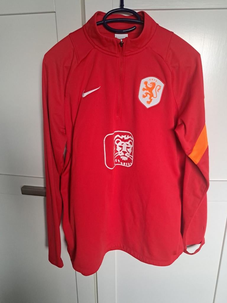 Nederlands elftal jack jersey Nike maat L, Ophalen of Verzenden, Zo goed als nieuw, Shirt