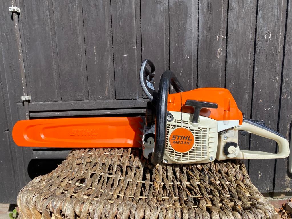 Stihl MS 241 Kettingzaag Motorzaag (met M-Tronik), Ophalen of Verzenden, Gebruikt, Overige soorten