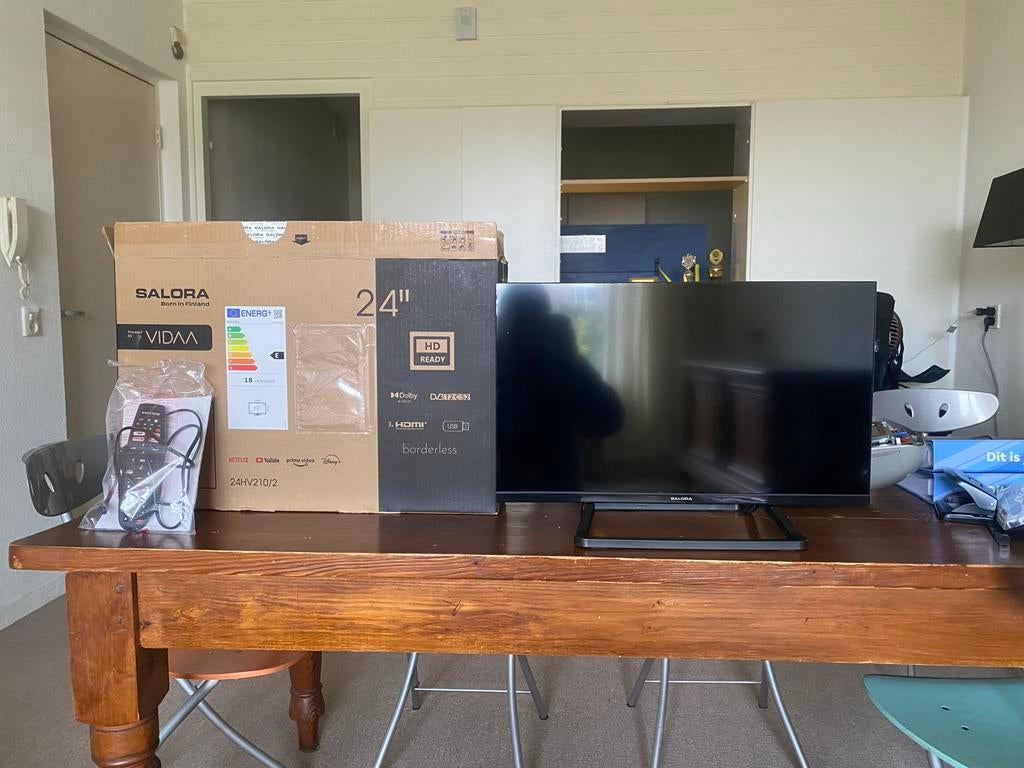 Salora 24 inch HD Ready TV (2025) - Zo goed als nieuw!, Overige merken, LED, HD Ready (720p), Ophalen of Verzenden