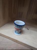 Mooi eierdopje met bloemmotief antiek, Antiek en Kunst, Ophalen of Verzenden