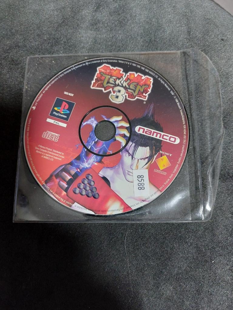 Tekken 3 - PlayStation 1 (PS1) - Klassieke Vechtgame, Spelcomputers en Games, Games | Sony PlayStation 1, Gebruikt, Vechten, 2 spelers