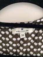 Tom Tailor top met stippen maat 36, Overige kleuren, Ophalen of Verzenden, Zo goed als nieuw, Korte mouw