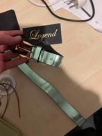 Nieuwe Legend damesriem - Lichtgroen, echt leer, Kleding | Dames, Riemen en Ceinturen, Minder dan 3 cm, Overige kleuren, Heupriem