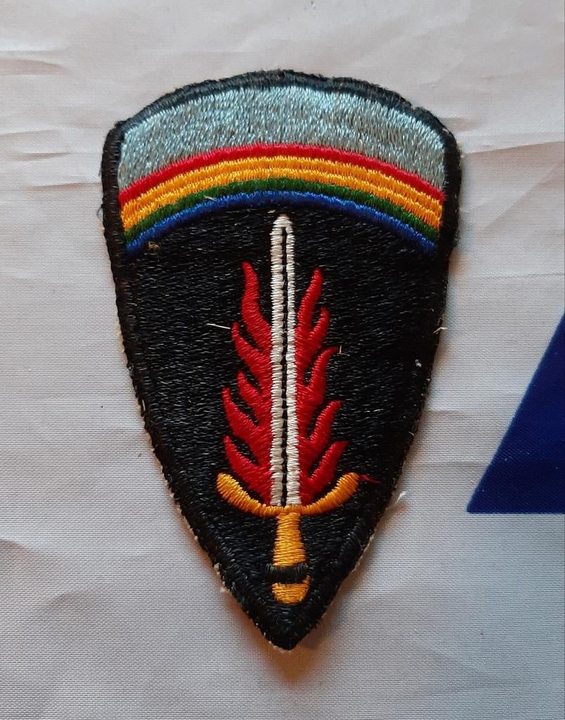US SHAEF D -Day Badge Wo2, Verzamelen, Militaria | Tweede Wereldoorlog, Ophalen of Verzenden, Amerika, Embleem of Badge