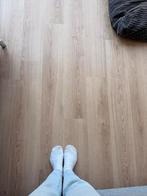 Gratis kliklaminaat IKEA tundra eikenpatroon - 26,25 m², Ophalen, Gebruikt, Beige, 25 tot 50 m²