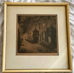 Ets van Jef Codron (1882-1942) - Straatbeeld, Ophalen