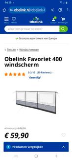 Windscherm, Ophalen of Verzenden, Zo goed als nieuw