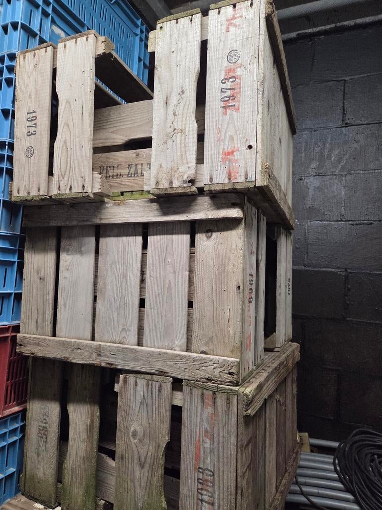 Oude houten kratten/ fruitkisten, Doe-het-zelf en Verbouw, Ophalen