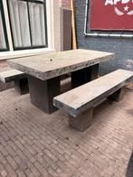 Picknicktafel - Rechthoekig - Gebruikt, Ophalen of Verzenden, Gebruikt, Rechthoekig, Overige materialen