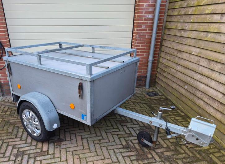 Rieske B150 bagagewagen, Auto diversen, Aanhangers en Bagagewagens, Gebruikt, Ophalen