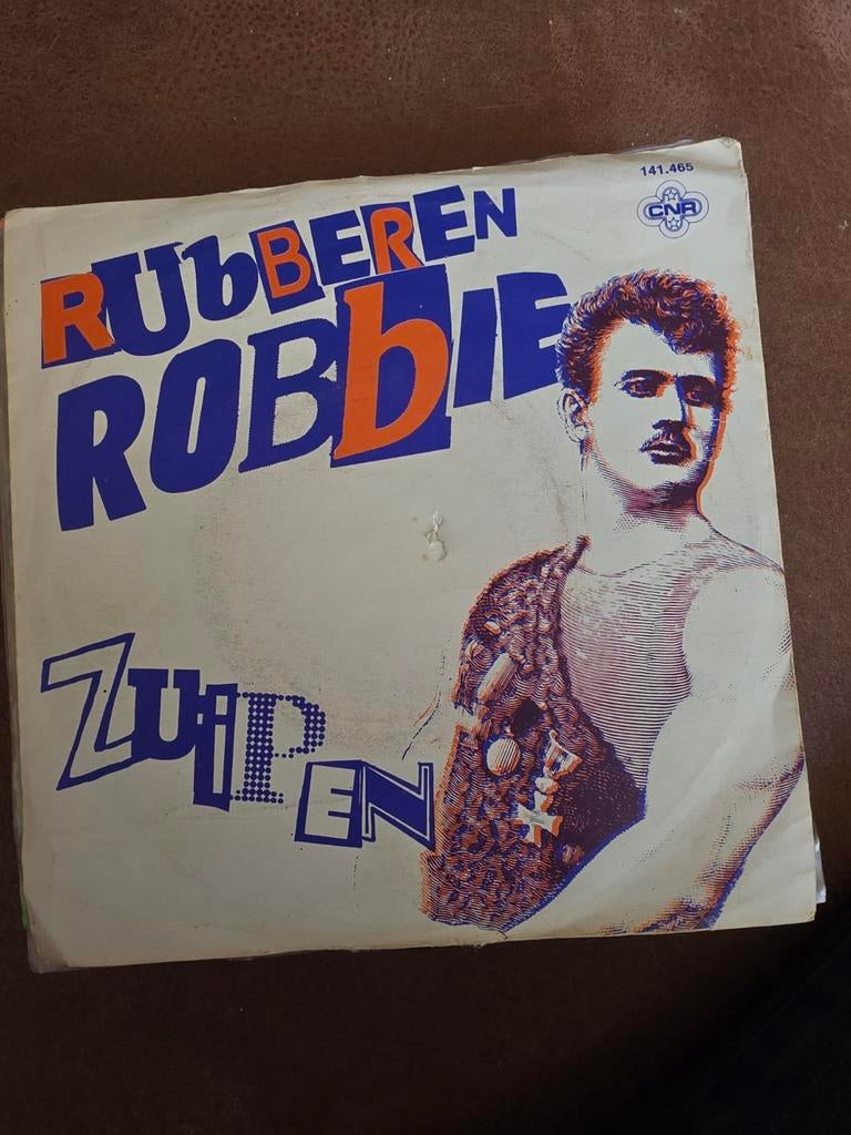 Rubberen Robbie - Zuipen (Single), Cd's en Dvd's, Vinyl Singles, Gebruikt, 7 inch, Ophalen of Verzenden, Nederlandstalig