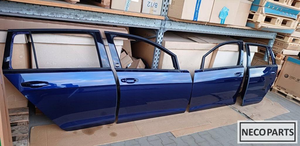 VW GOLF 7 DEUR DEUREN PORTIER PORTIEREN KLEUR LC5B LEVERBAAR, Ophalen of Verzenden, Gebruikt, Volkswagen, Spatbord