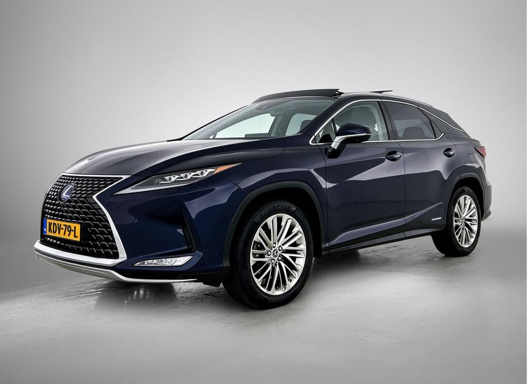 Lexus RX 450h Hybrid President Line | Mark Levinson Audio |, Auto's, Lexus, Automaat, 12 maanden, Gebruikt, Blauw