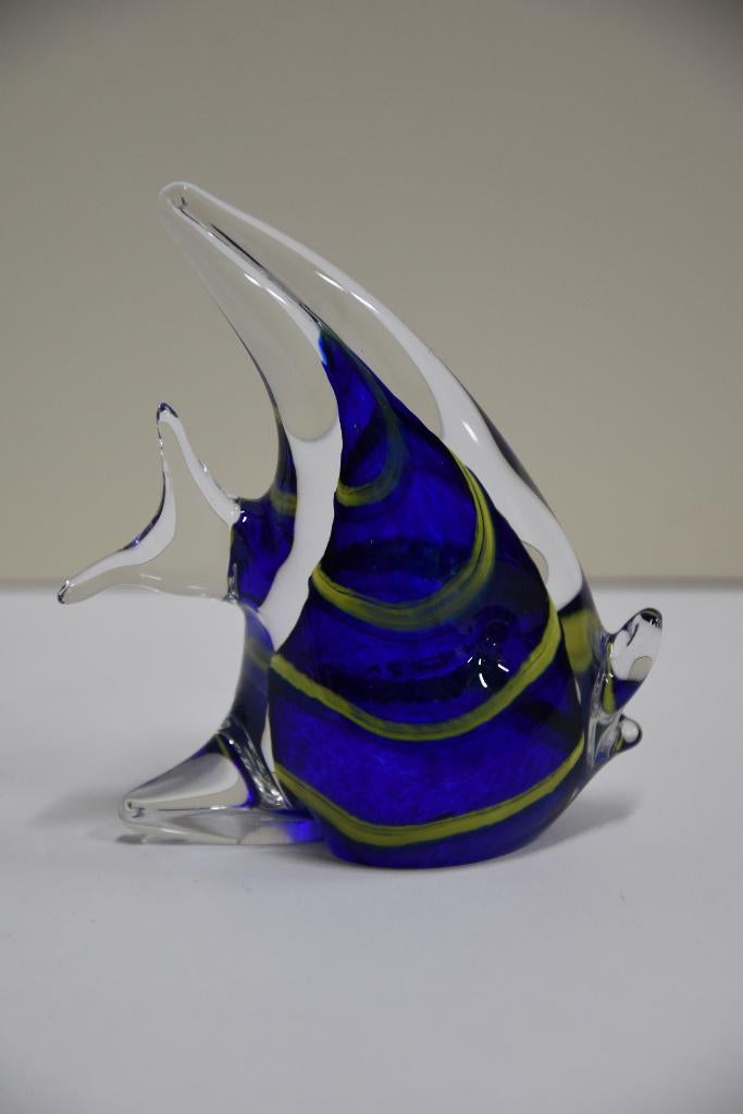 Murano stijl beeldje Maanvis, Ophalen of Verzenden