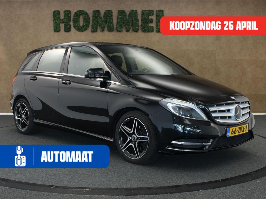 Mercedes-Benz B-klasse 200 Ambition - NL AUTO - UITKLAPBARE, Auto's, 1325 kg, Gebruikt, Euro 6, Zwart