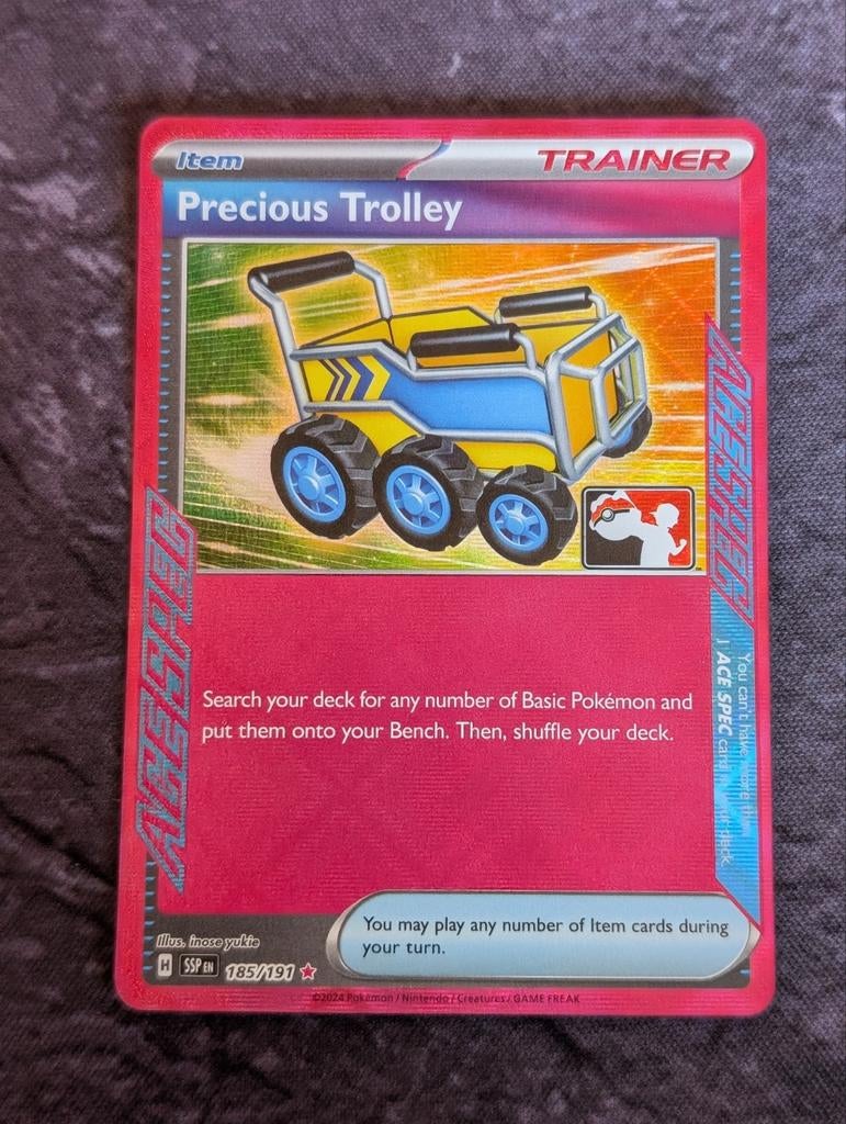 Pokémon Play series 8 - Precious Trolley 185 PSA10 kandidaat, Ophalen of Verzenden, Nieuw