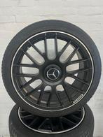 Mercedes A B C Klasse 18” velgen Amg, goede zomerbanden, Auto-onderdelen, Banden en Velgen, 18 inch, Gebruikt, Banden en Velgen