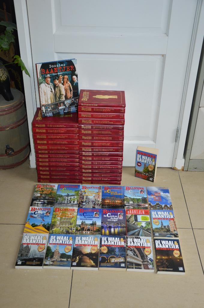 Collectie Baantjer boeken 47 stuks van de Cock en Fledder, Ophalen of Verzenden, Zo goed als nieuw, A.C. Baantjer, Tv-bewerking